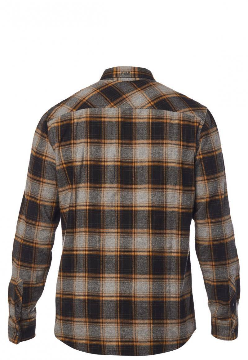 Camisa Lifestyle Traildust Flannel Grafito Fox Racing - Image 4
