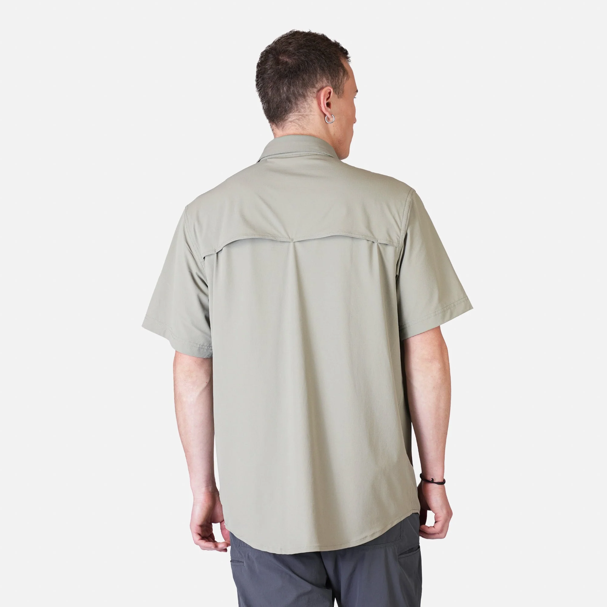 Camisa Outdoor Hombre Horizonte Verde - Image 3