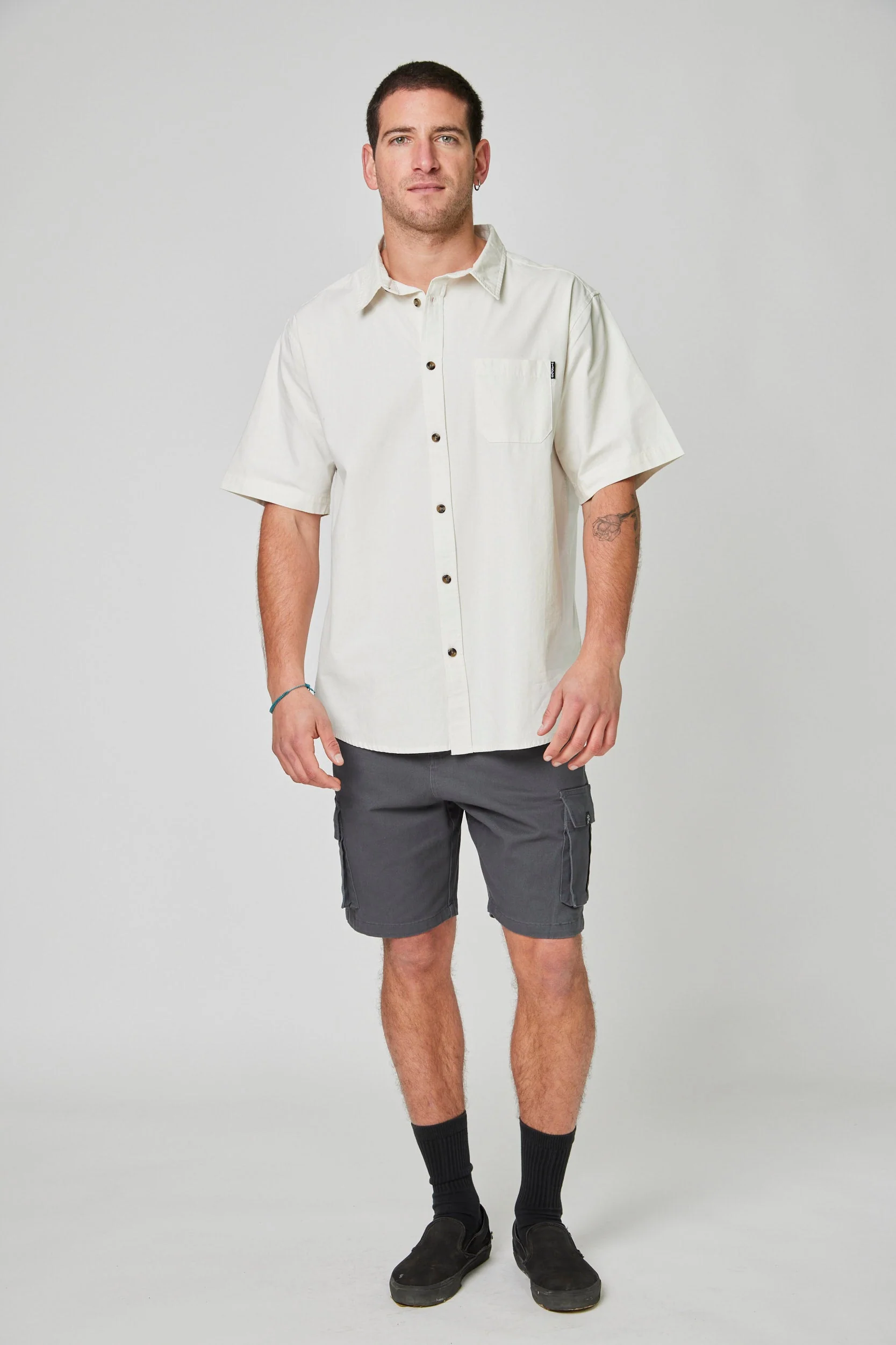 Camisa Solid Blanca - Image 3