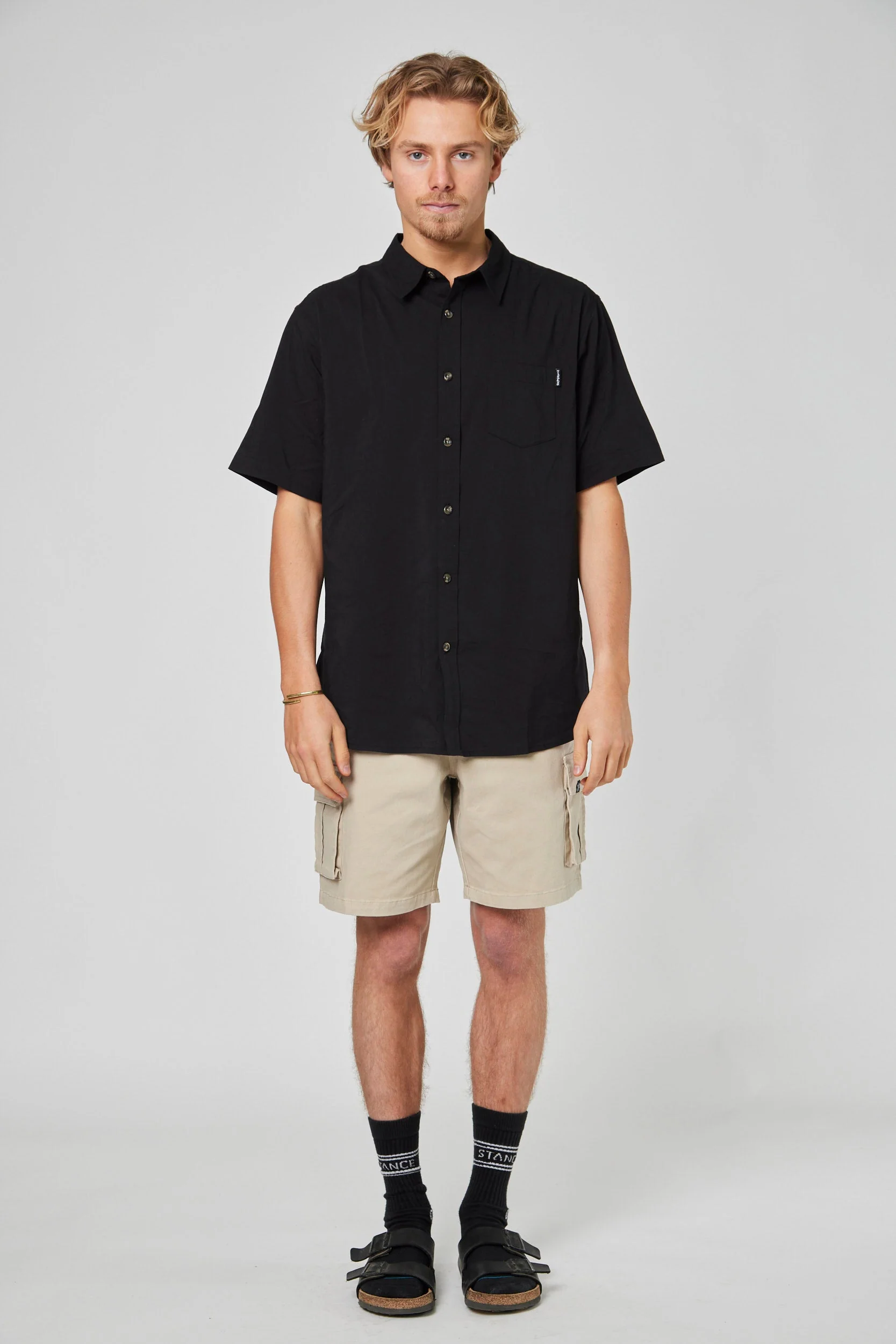 Camisa Solid Negra - Image 3