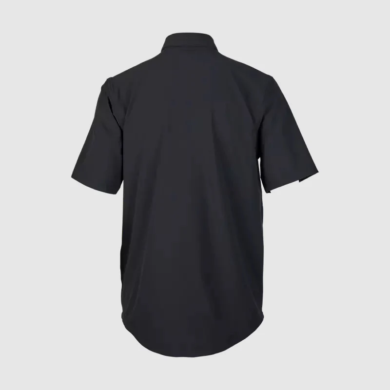 Camiseta Lifestyle Ranger Woven Negro Fox - Image 3