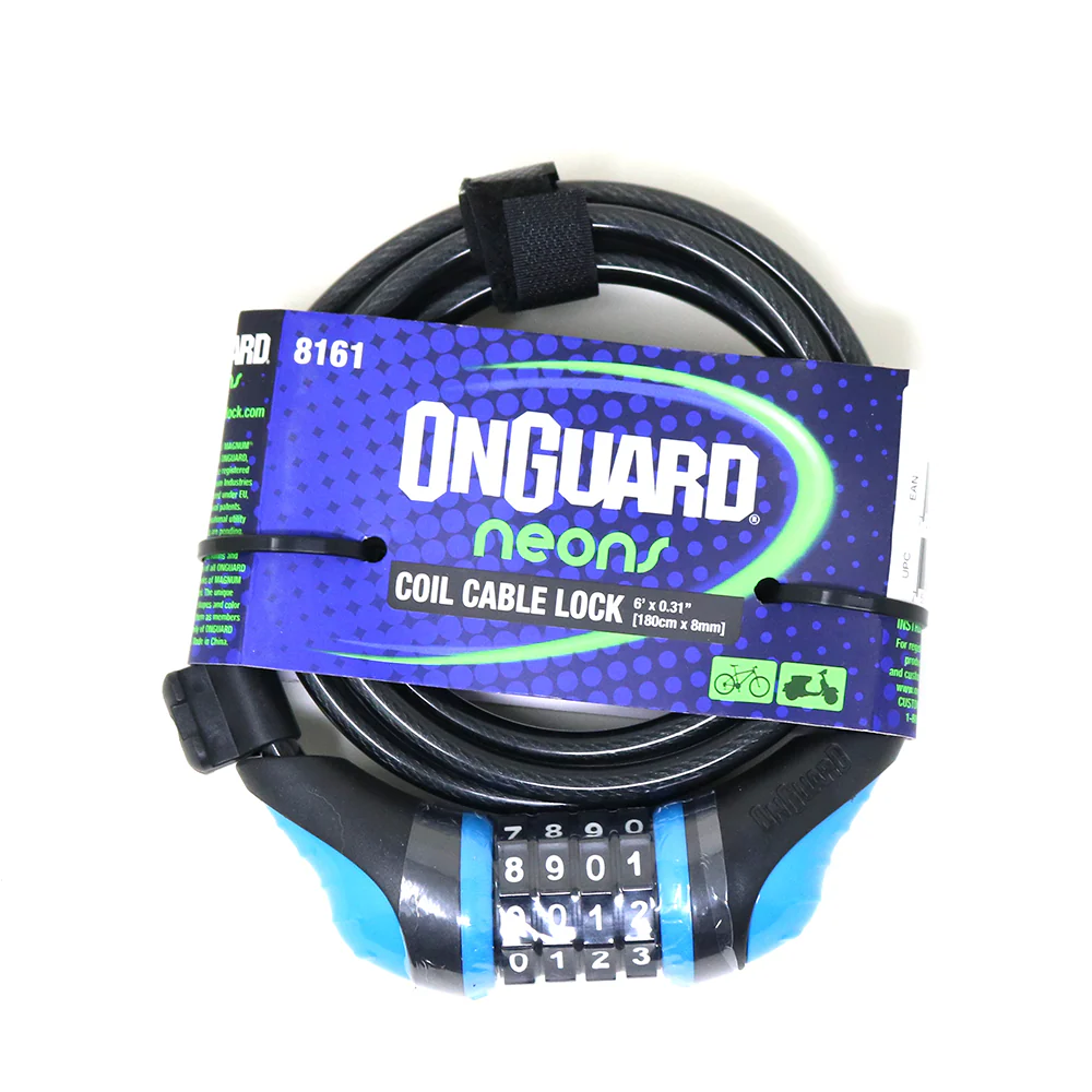 On Guard Candado Espiral Clave NS 180x8m - Image 2