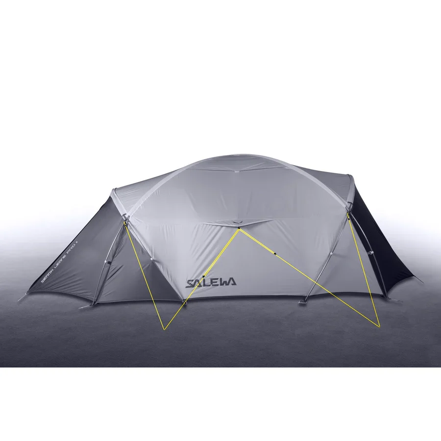 Carpa Salewa Sierra Leone II Tent Lightgrey-Cactus - Image 6