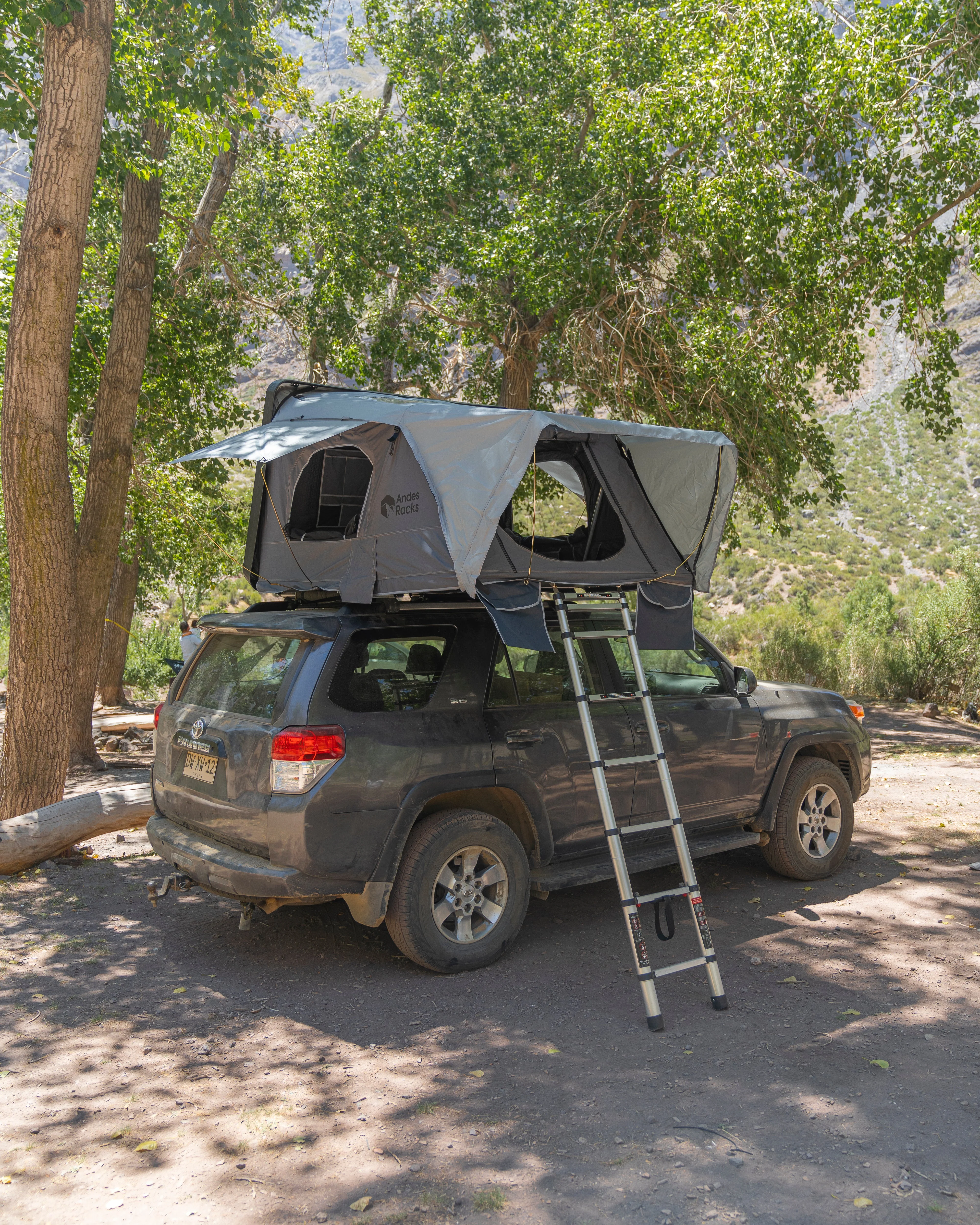 Carpa de techo ABS lateral + anexo, 2 a 3 personas AndesRacks - Image 3