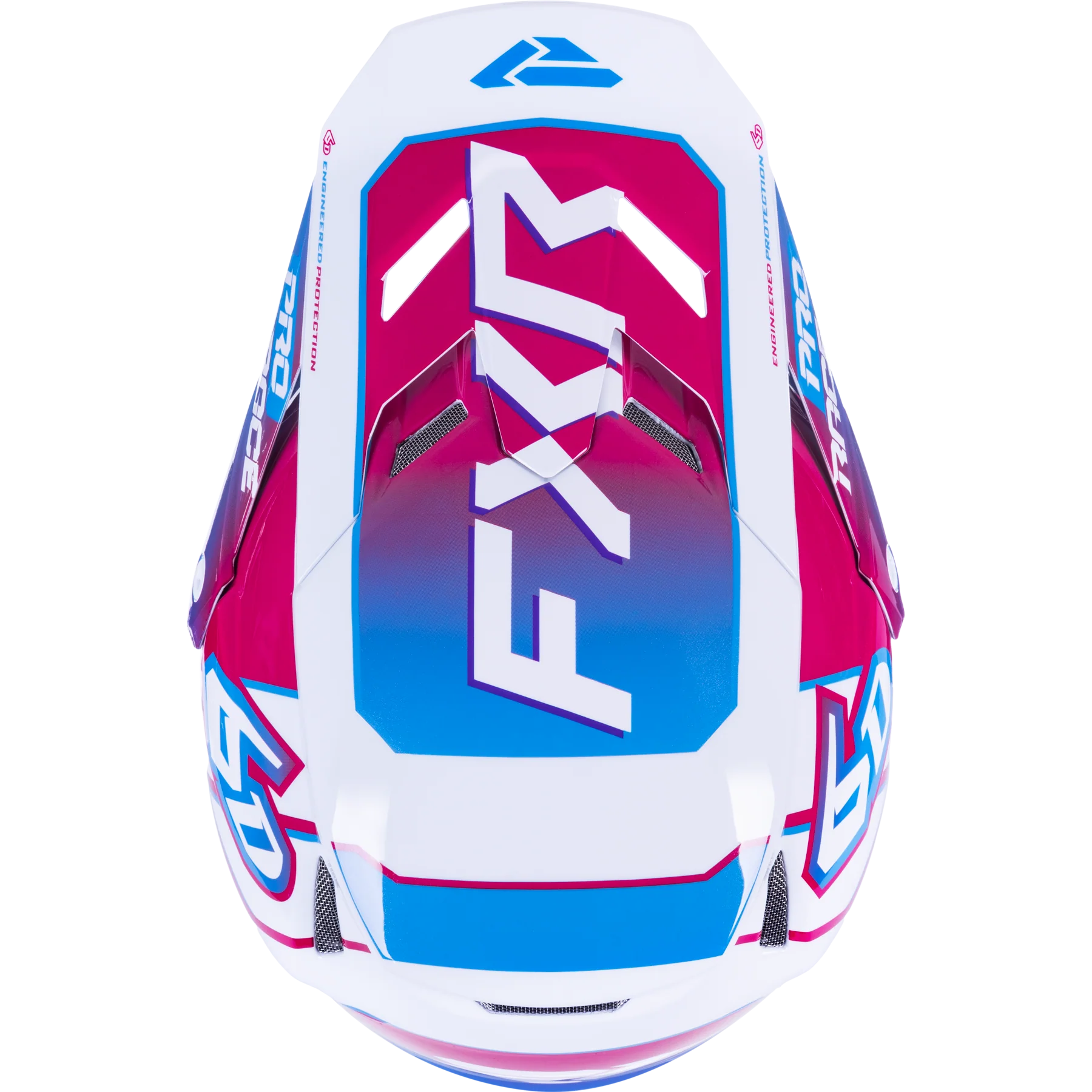 Casco FXR 6D Atr-3 Blue Razz White - Image 4