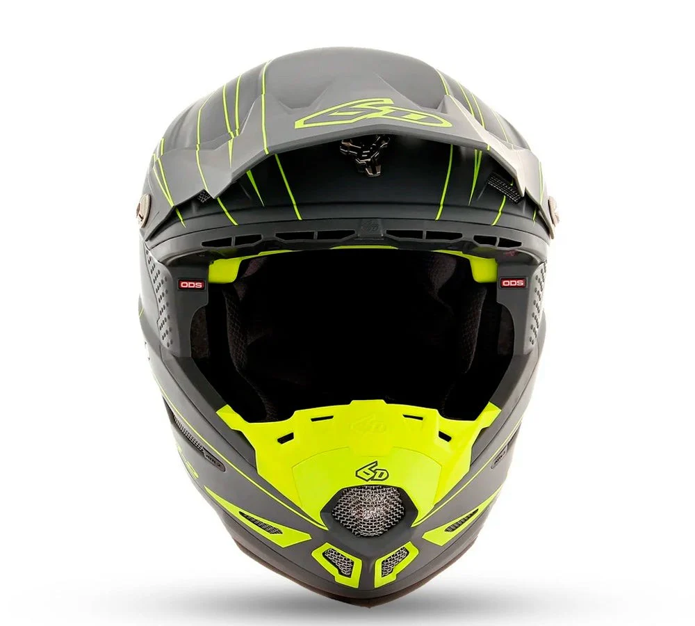 Casco Off-Road ATR-2 Recon Grey Yellow | 6D Helmets - Image 2