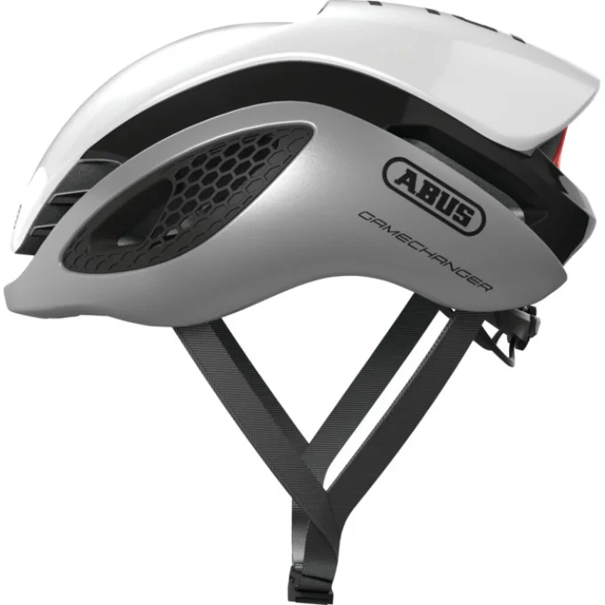Casco Bicicleta Adulto Abus GAMECHANGER Plata Brillante