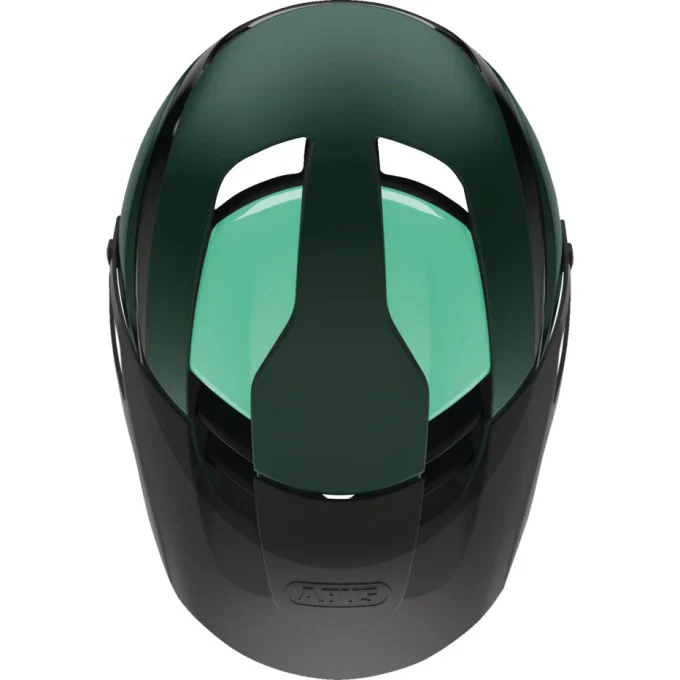 Casco Bicicleta Adulto Abus MONTRAILER Verde Smar - Image 4