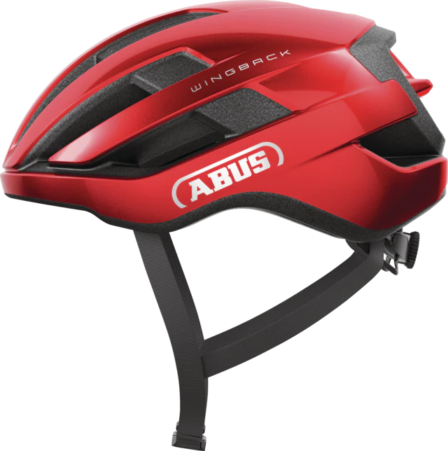 Casco Bicicleta Adulto Abus WINGBKACK Rojo