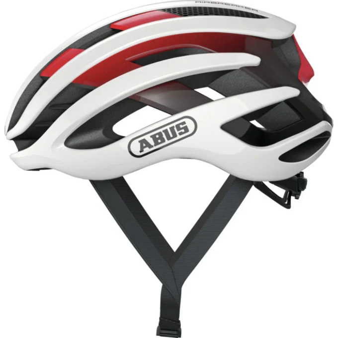 Casco Bicicleta Adulto AIRBREAKER Blanco Rojo