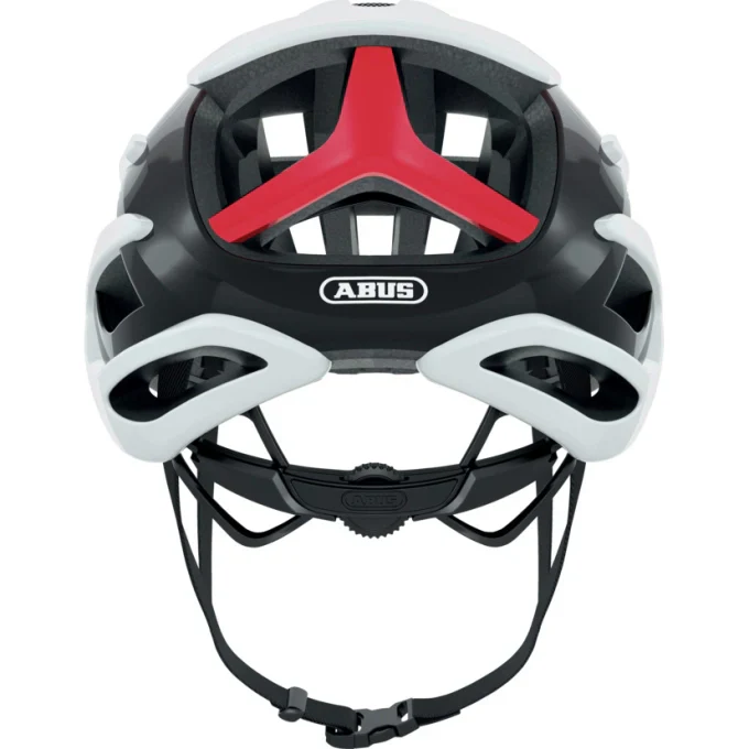 Casco Bicicleta Adulto AIRBREAKER Blanco Rojo - Image 3