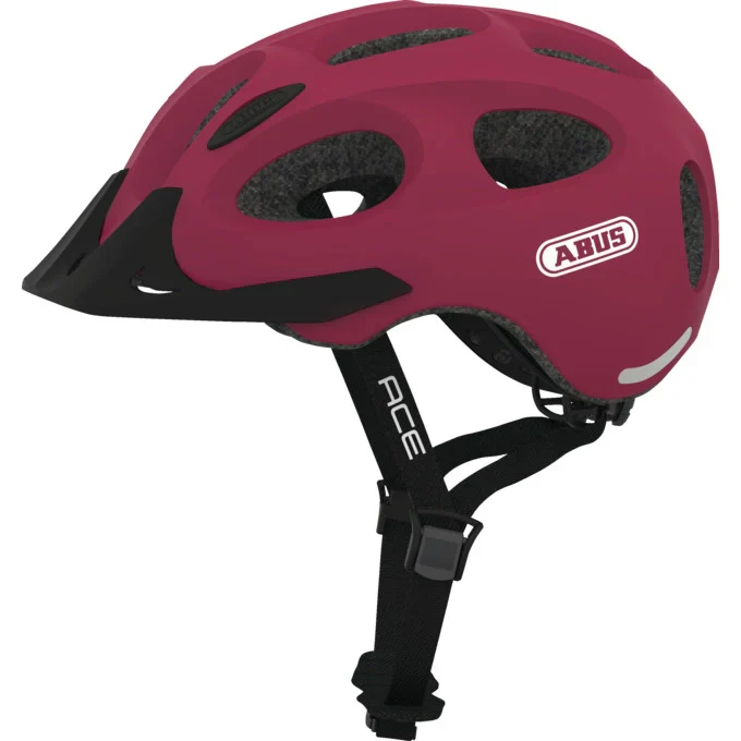 Casco Bicicleta Adulto YOUN-I ACE Rojo Cher