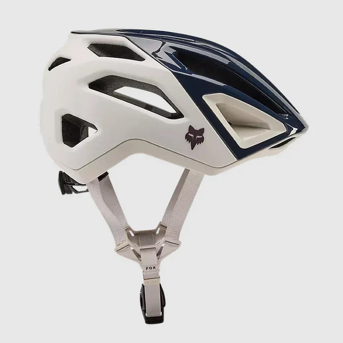 Casco Bicicleta Crossframe Pro Blanco Hueso Fox