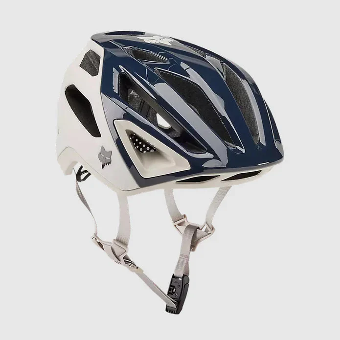 Casco Bicicleta Crossframe Pro Blanco Hueso Fox - Image 2