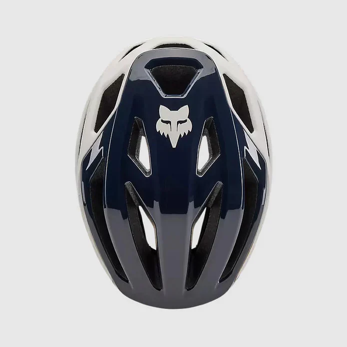 Casco Bicicleta Crossframe Pro Blanco Hueso Fox - Image 4