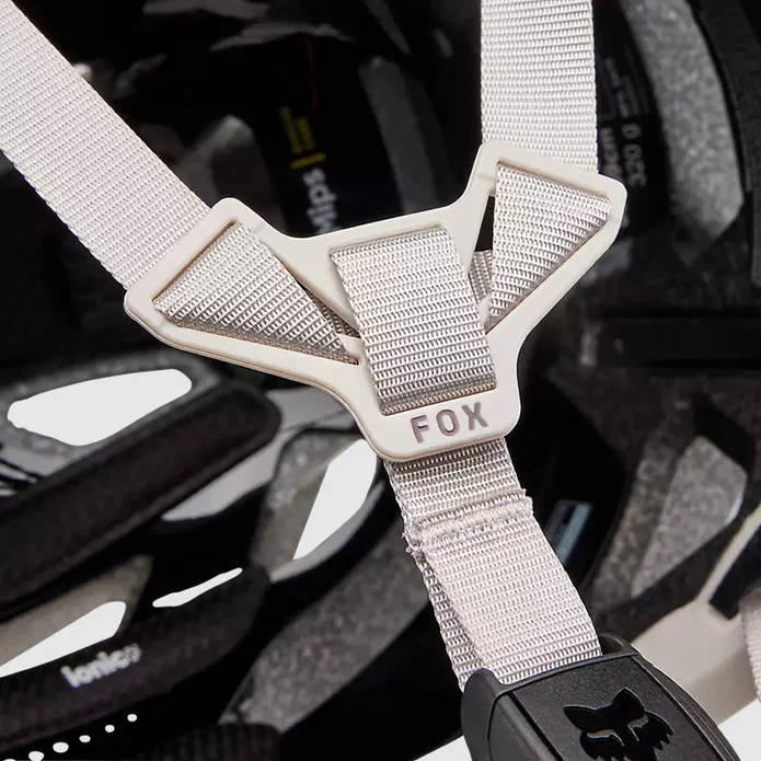 Casco Bicicleta Crossframe Pro Blanco Hueso Fox - Image 7