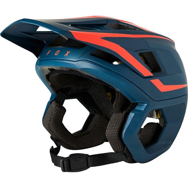 Casco Bicicleta Dropframe Pro Azul Fox Racing