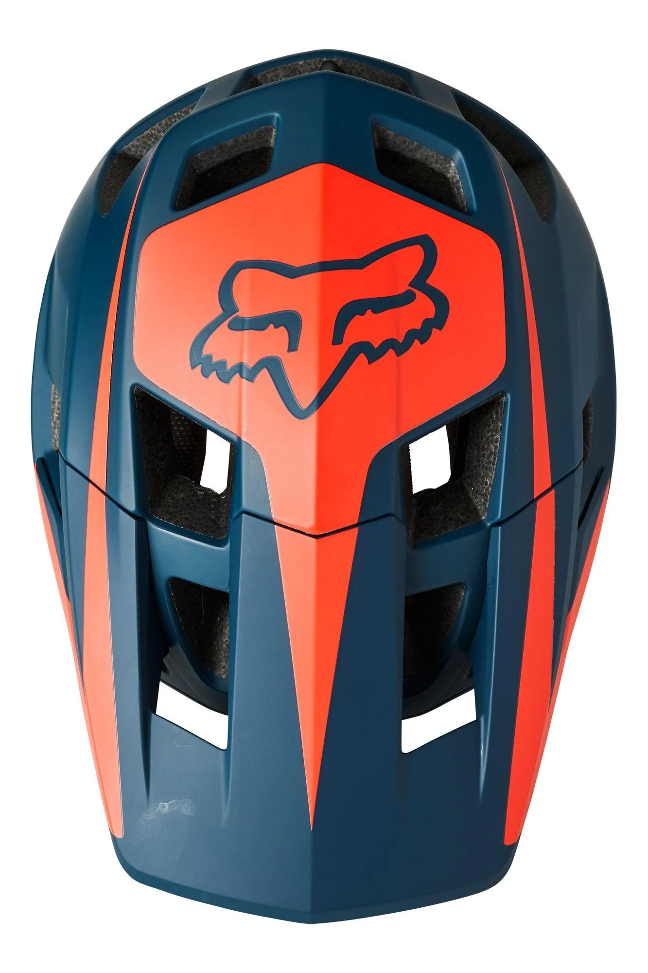 Casco Bicicleta Dropframe Pro Azul Fox Racing - Image 3