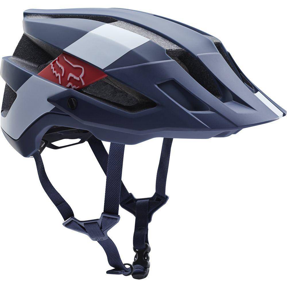 Casco Bicicleta Flux August Azul Blanco Fox Racing - Image 2