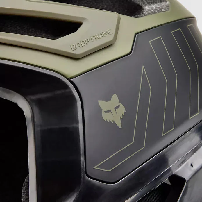 Casco Bicicleta Fox New Dropframe Pro | Verde Oliva - Image 7
