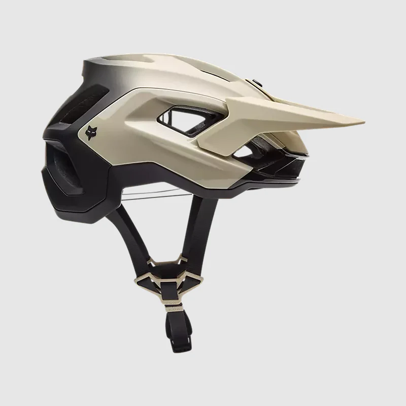 Casco Bicicleta New Speedframe Pro Backfade Crema Fox