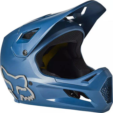 Casco Bicicleta Niño Rampage Azul Fox Racing