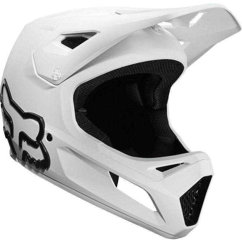 Casco Bicicleta Niño Rampage Blanco Fox Racing