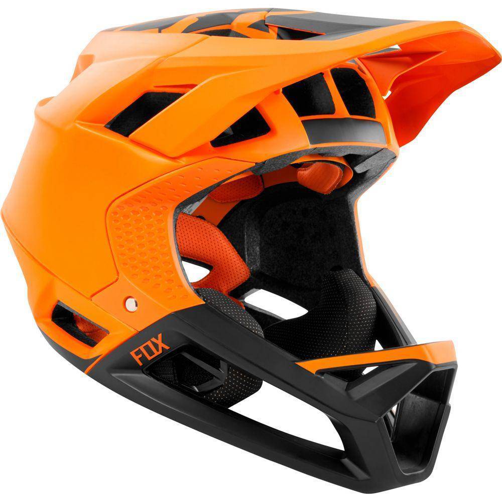 Casco Bicicleta Proframe Matte Naranjo Fox Racing. - Image 2