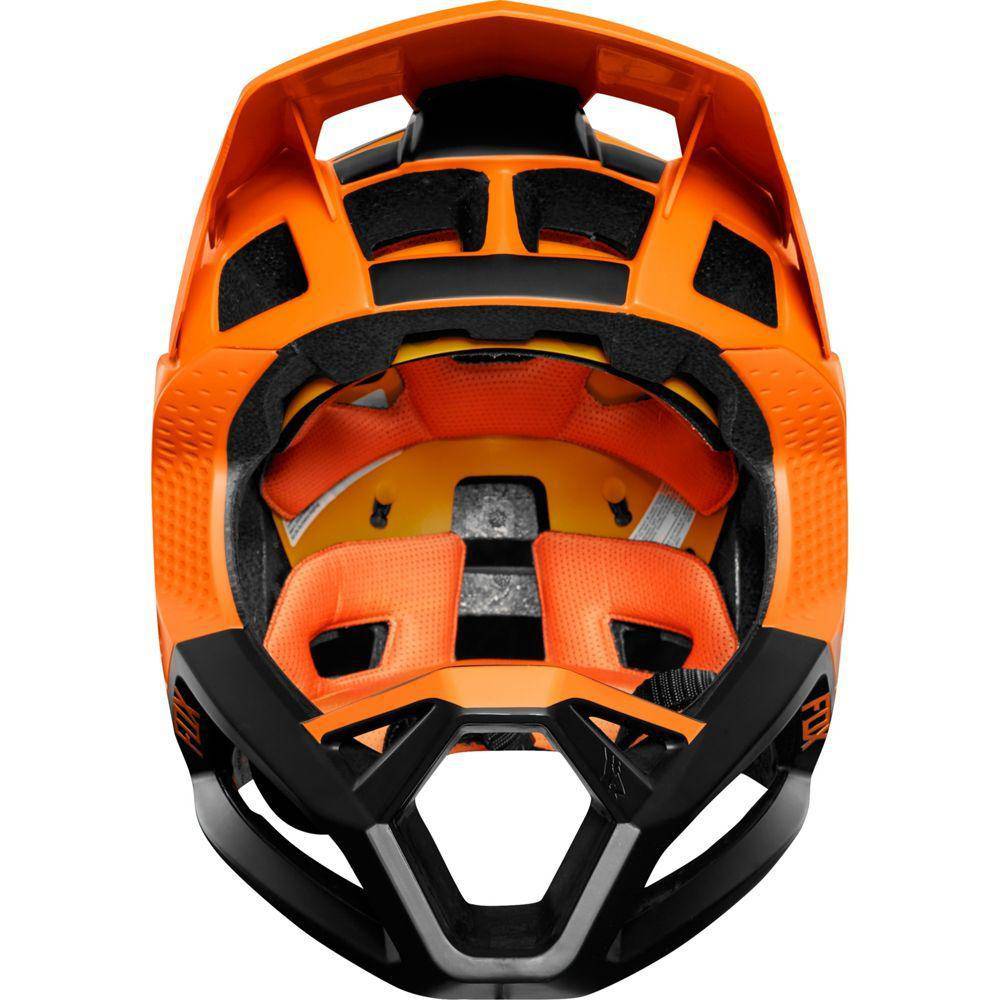 Casco Bicicleta Proframe Matte Naranjo Fox Racing. - Image 4