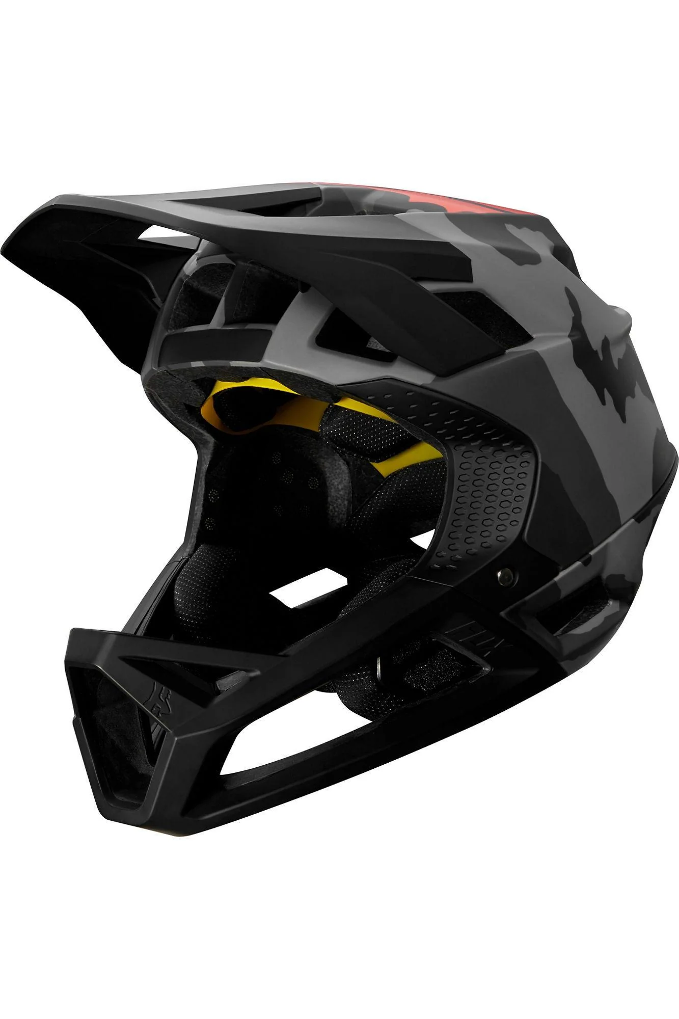 Casco Bicicleta Proframe Negro Camo Fox Racing - Image 2