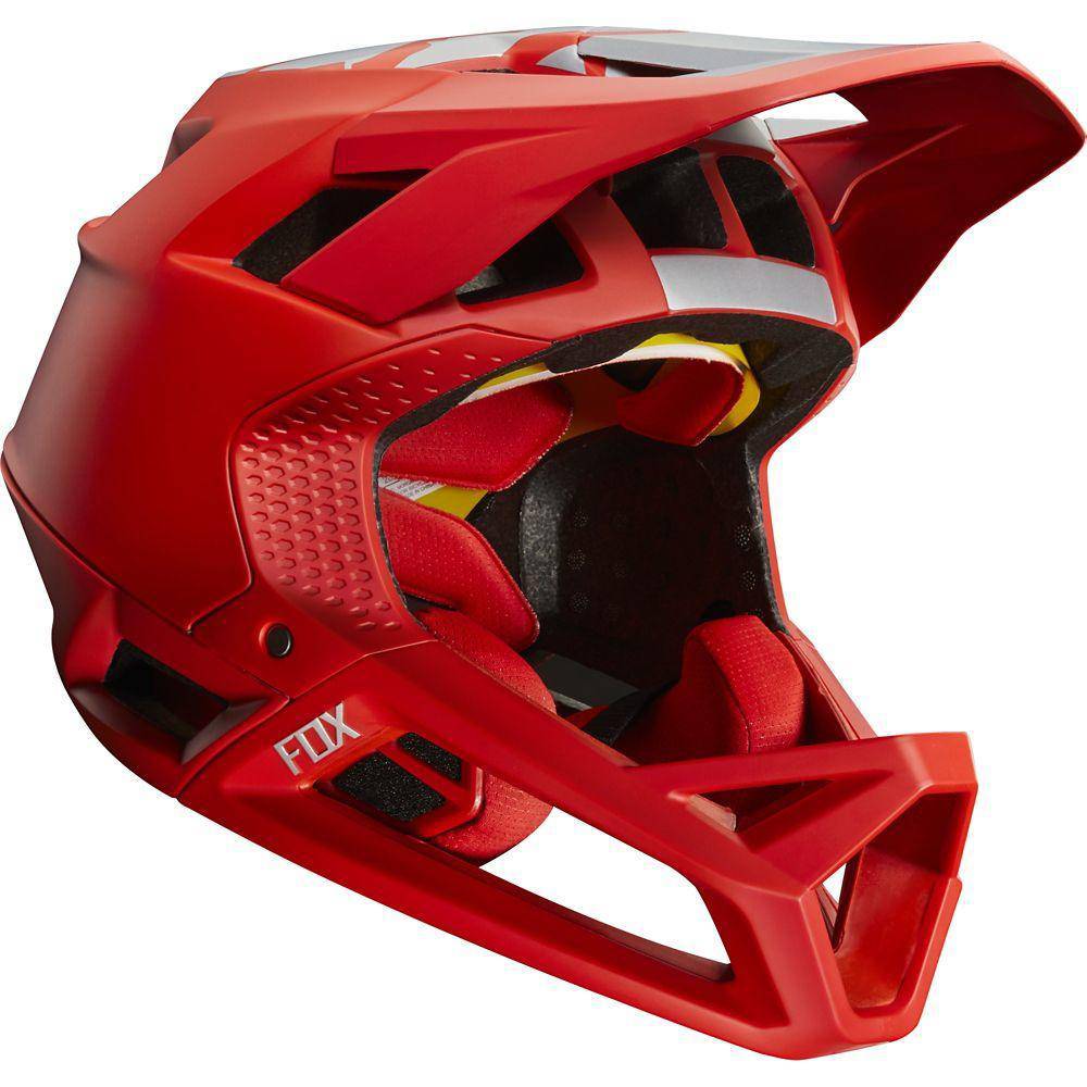 Casco Bicicleta Proframe Wide Open Rojo Fox Racing. - Image 2