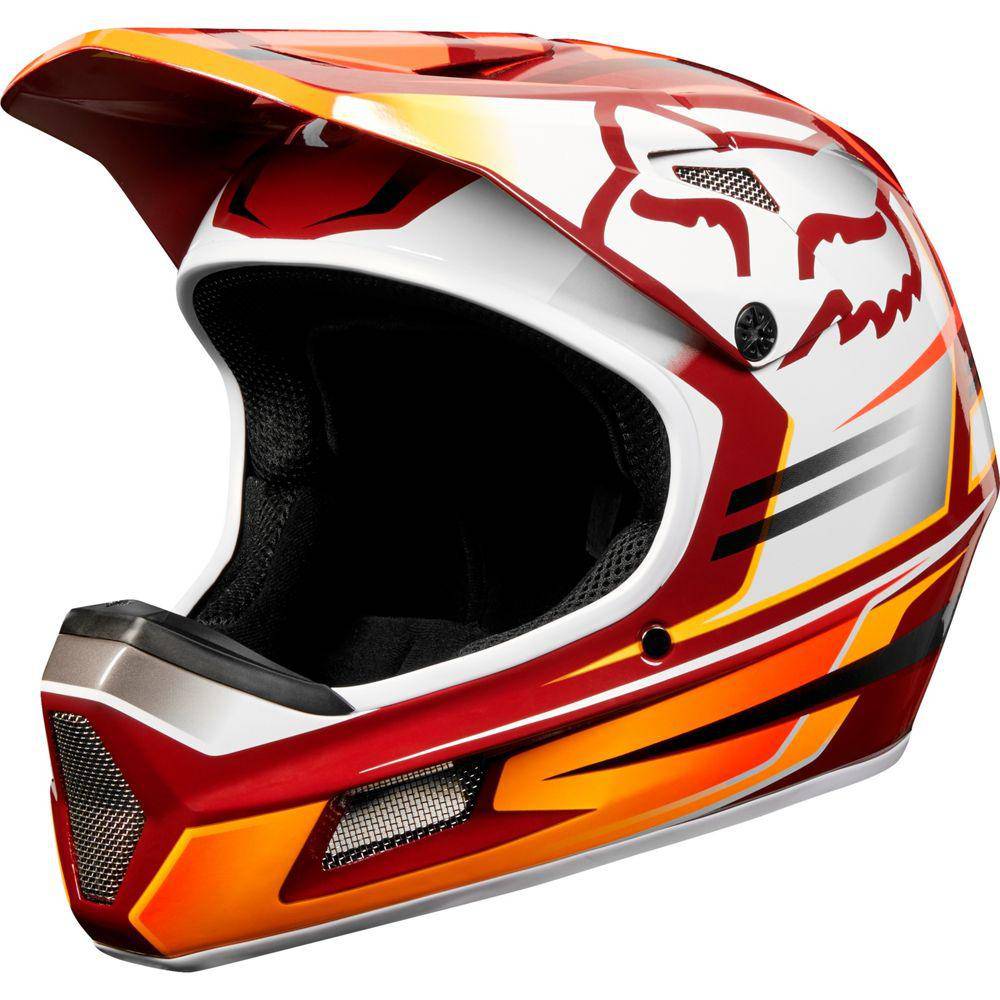 Casco Bicicleta Rampage Comp Reno Rojo Fox Racing