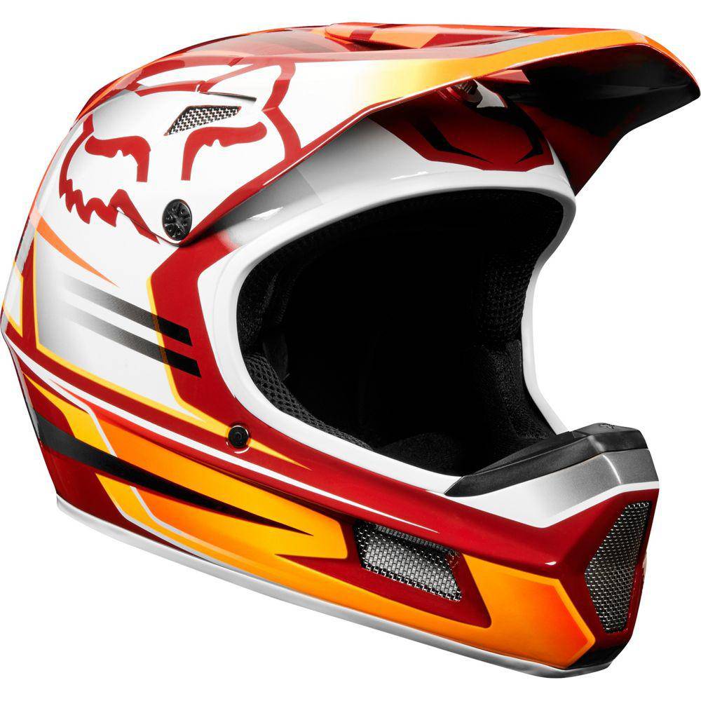 Casco Bicicleta Rampage Comp Reno Rojo Fox Racing - Image 4