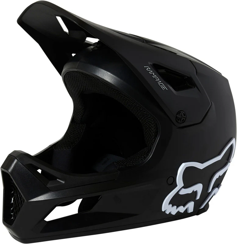 Casco Bicicleta Rampage Negro Fox - Image 2