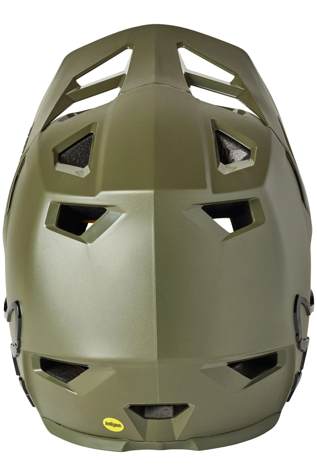 Casco Bicicleta Rampage Verde Olivo Fox Racing - Image 4