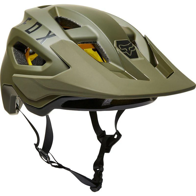 Casco Bicicleta Speedframe Mips Verde Olivo Fox Racing