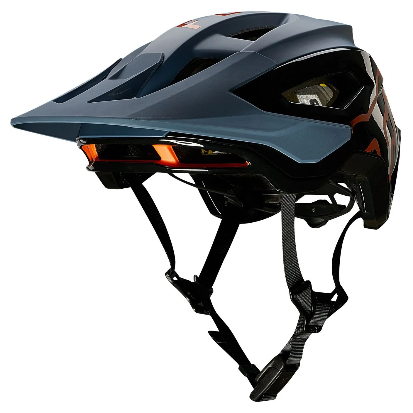Casco Bicicleta Speedframe Pro Azul 2021 Fox Racing