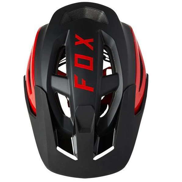 Casco Bicicleta Speedframe Pro Negro/Rojo Fox Racing - Image 4