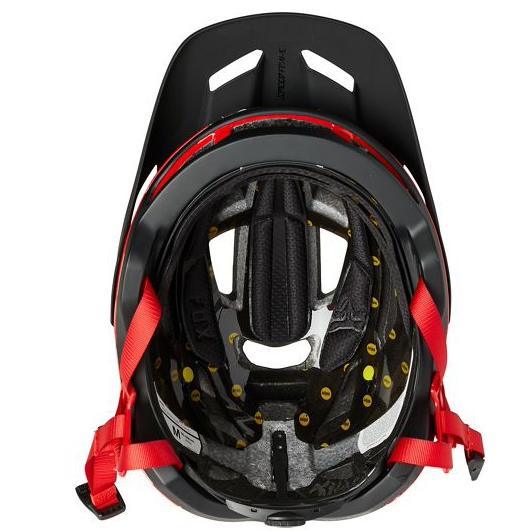 Casco Bicicleta Speedframe Pro Negro/Rojo Fox Racing - Image 5