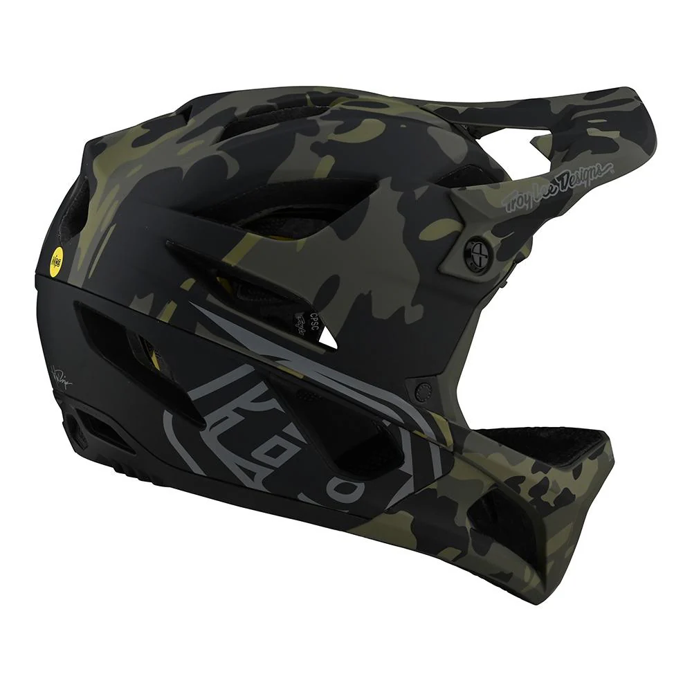 Casco Bicicleta Stage Mips Camo Olive Troy Lee Designs - Image 2
