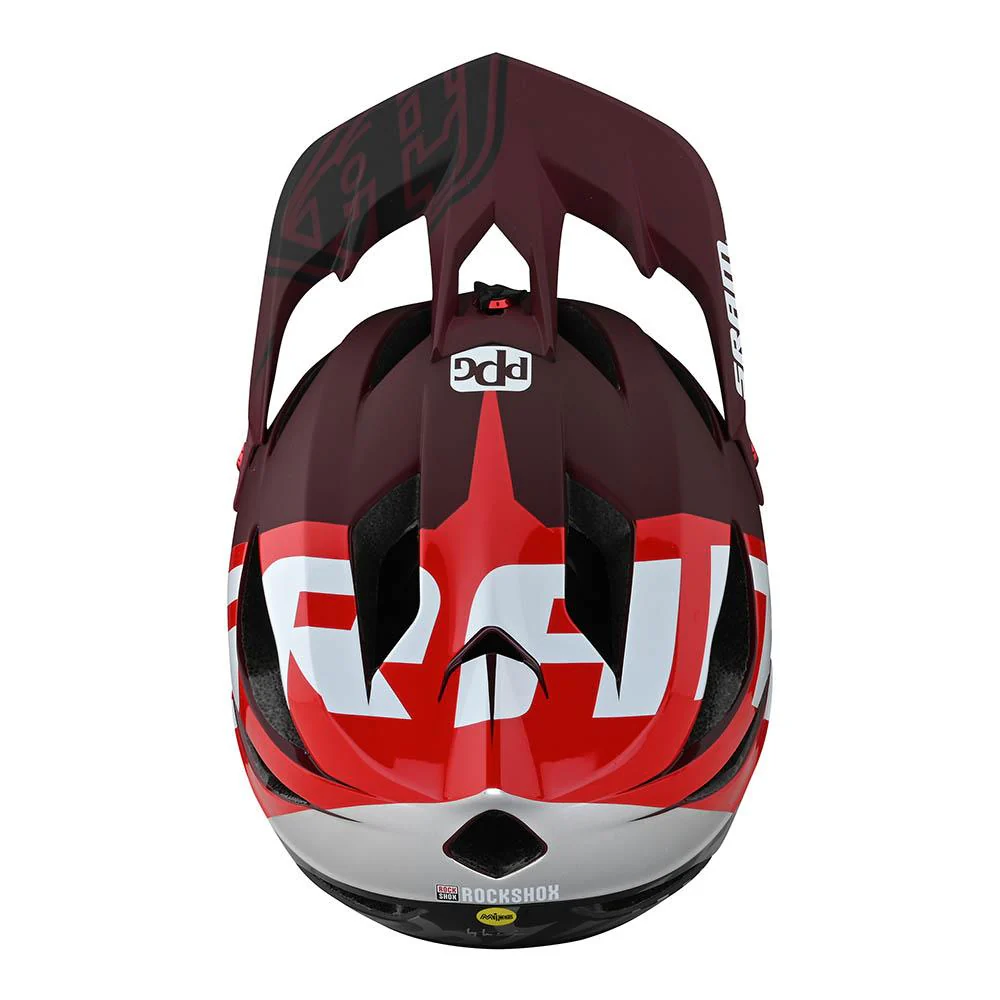 Casco Bicicleta Stage Mips Nova Sram Burgundy Troy Lee Designs - Image 3