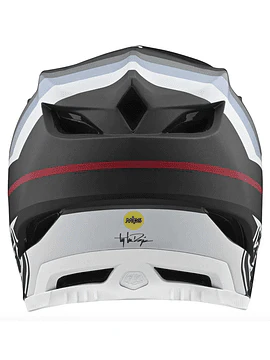 Casco Composite Mirage Black Silver Troy Lee - Image 2