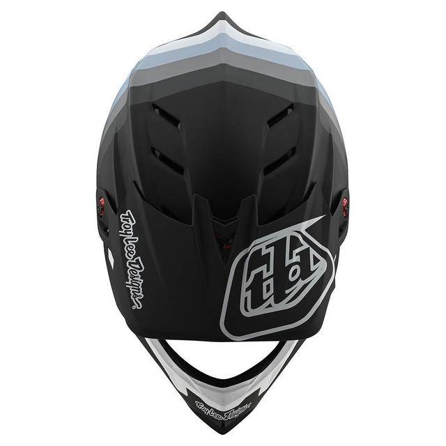 Casco Composite Mirage Black Silver Troy Lee - Image 4