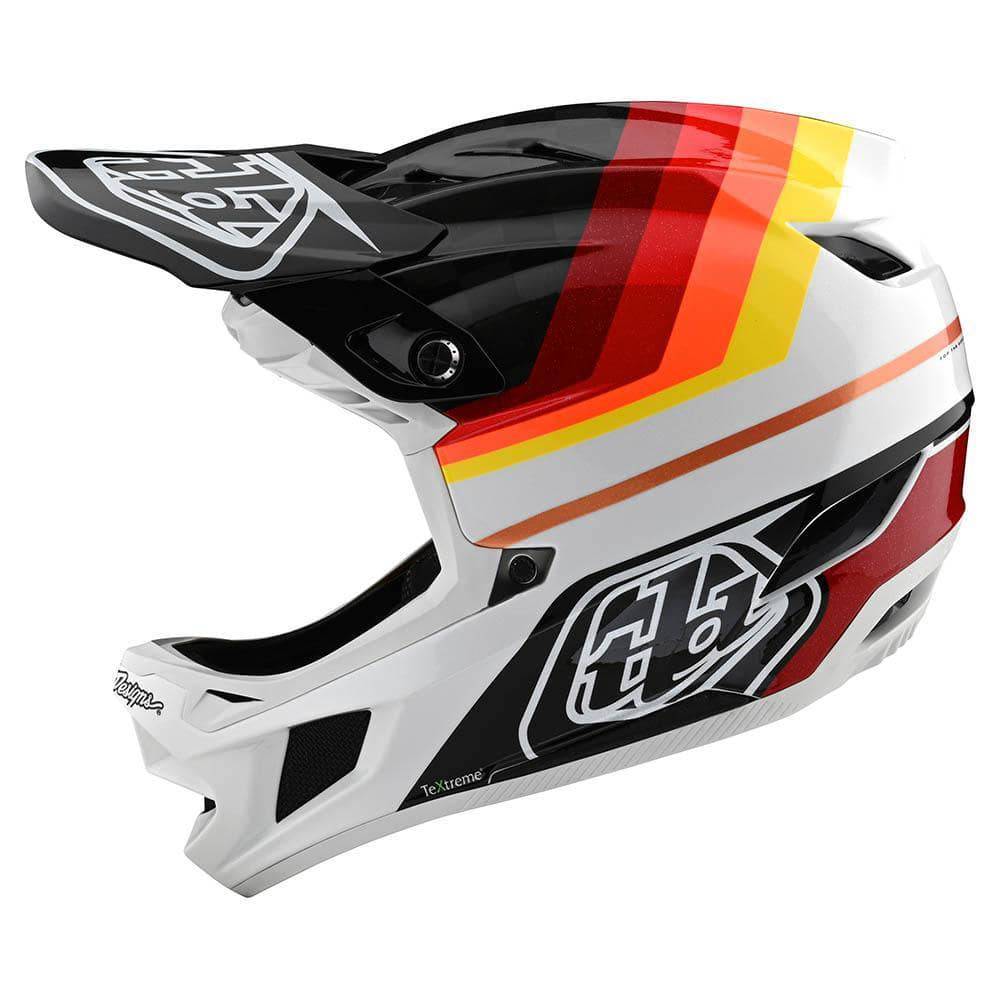 Casco D4 Carbon Mirage Negro / Rojo Troy Lee Designs - Image 2