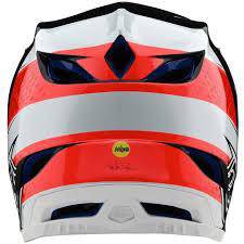 Casco D4 Composite Freedom 2.0 Red White Troy Lee - Image 2