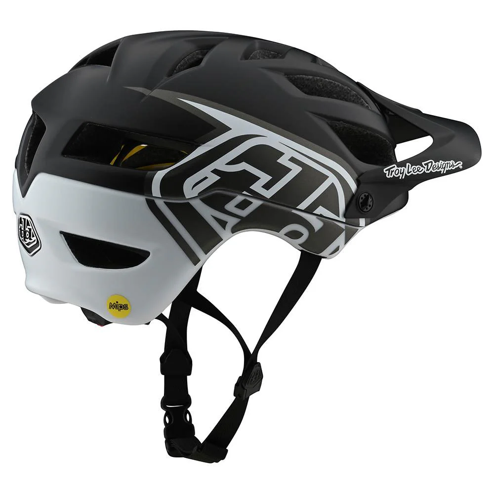 Casco de Bicicleta A1 Classic  Negro / Blanco Troy Lee Designs - Image 2