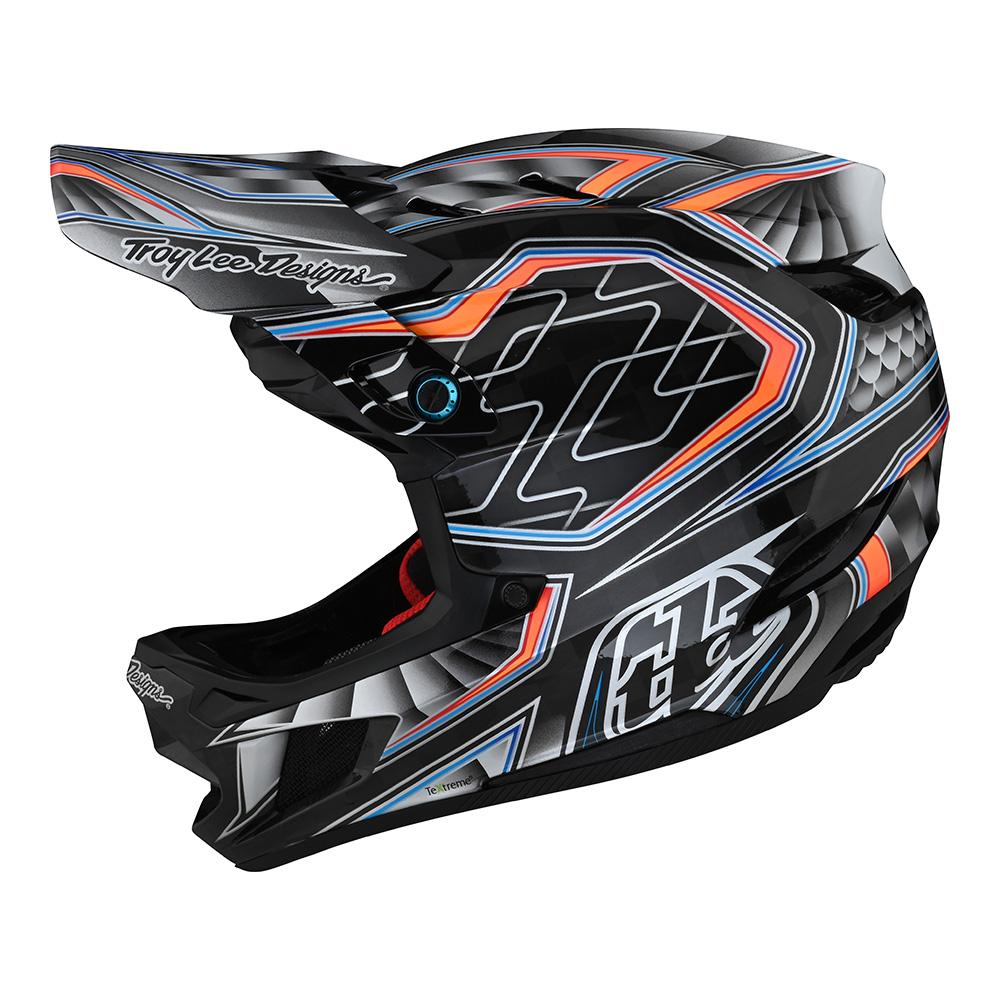 Casco de Bicicleta D4 Carbon Lowrider Negro Troy Lee Designs