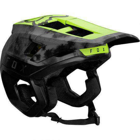 Casco de Bicicleta Dropframe Pro Amarillo Fluor Fox Racing