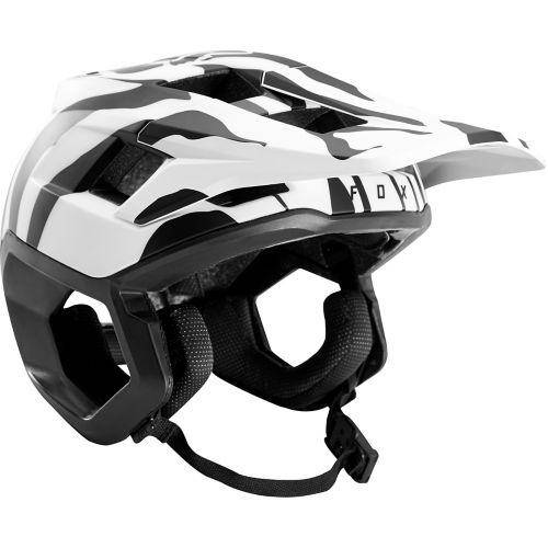 Casco de Bicicleta Dropframe Zebra Negro Fox Racing - Image 2