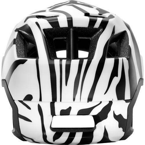 Casco de Bicicleta Dropframe Zebra Negro Fox Racing - Image 4